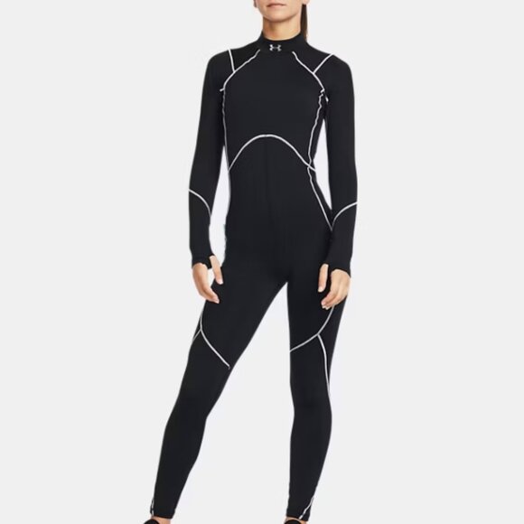 BNWT Under Armour ColdGear® Women's Bodysuit, Black, XS - Picture 1 of 6